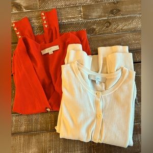 Loft sweaters (2) size medium.